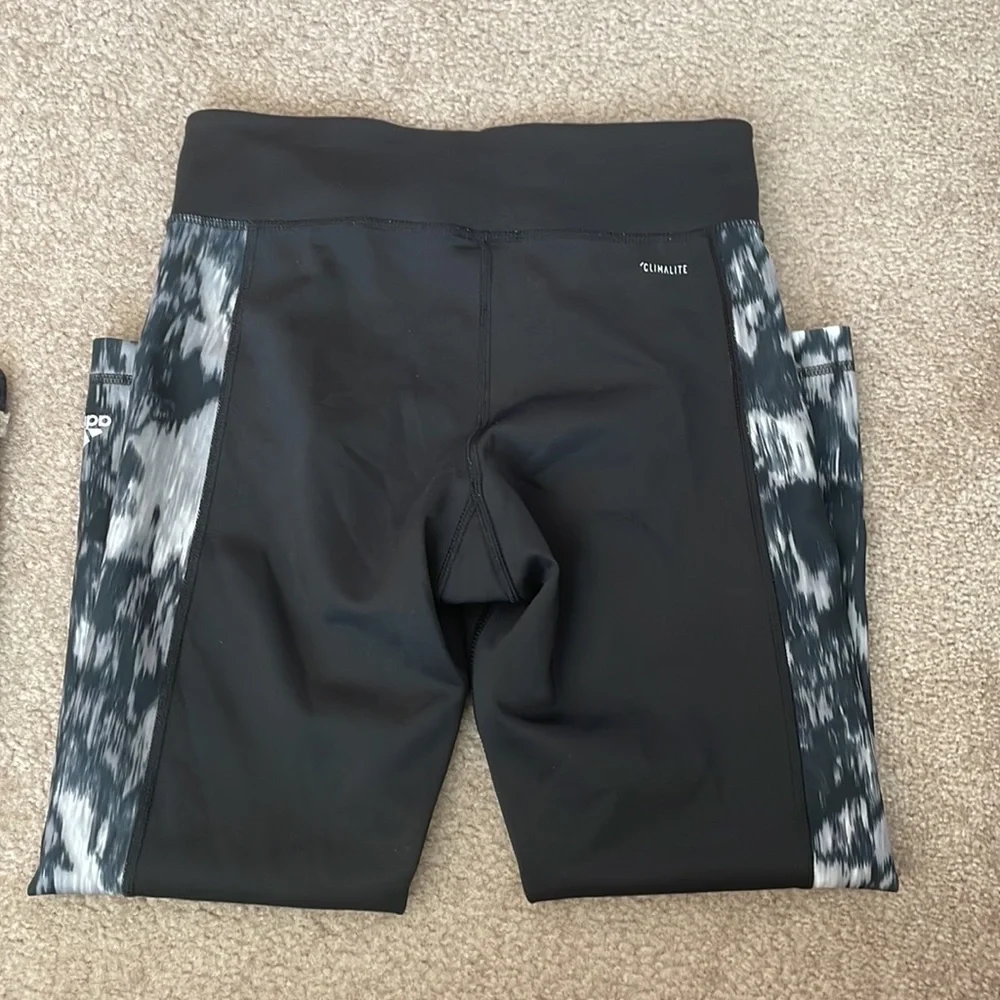 Adidas Climalite Cropped Workout Leggings - Picture 6 of 8